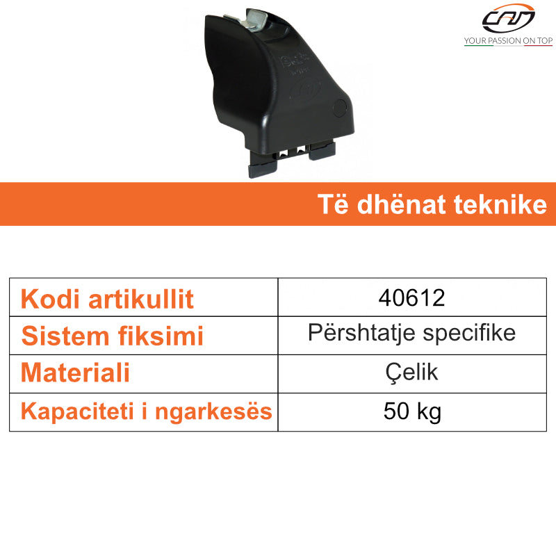SISTEM FIKSIMI PER ZGARA CAM TOTUS SPECIAL FIT SET - 40612