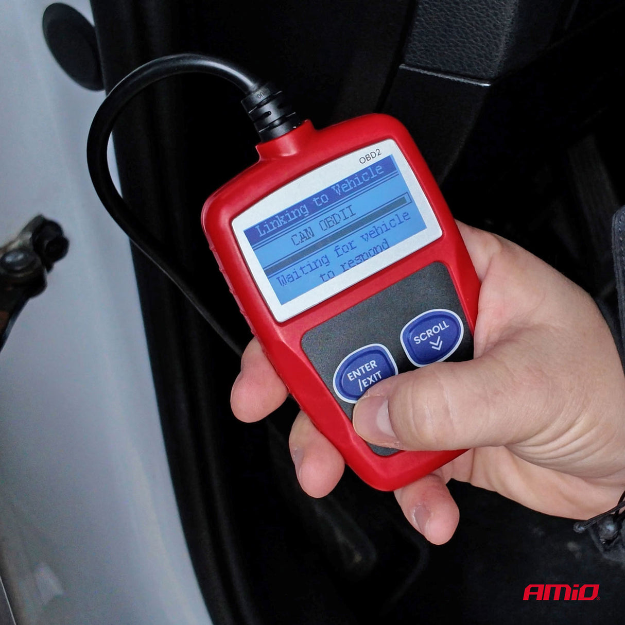 SKANER DIAGNOSTIKIMI (LEXUES GABIMI) OBD2 AM-04729 12V OBD2 DIAGNOSTIC SCANNER
