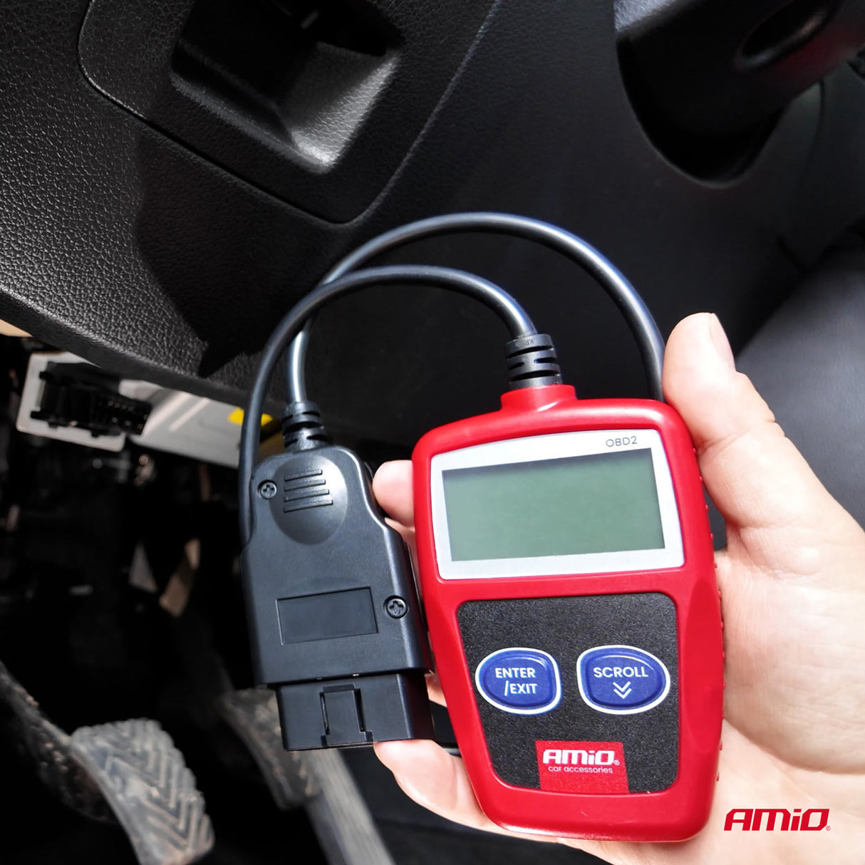 SKANER DIAGNOSTIKIMI (LEXUES GABIMI) OBD2 AM-04729 12V OBD2 DIAGNOSTIC SCANNER