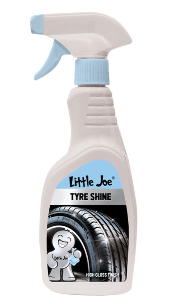 SOLUCION LUCIDUES GOMASH LITTLE JOE TYRE SHINE HIGH GLOSS FINISH 500 mL-CR02