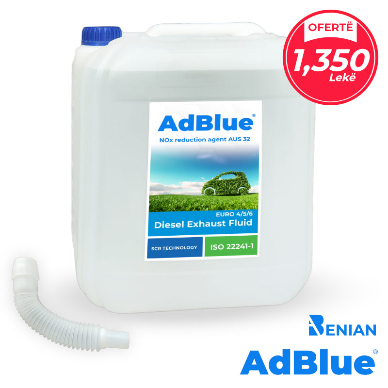 SOLUCION ADBLUE PER MARMITA KATALITIKE PRISTA (ISO 22241-1/ EURO 4/5/6) 10L