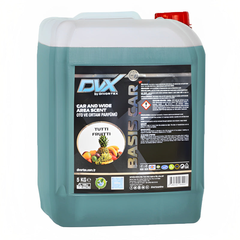 SOLUCION AROMATIZUES DIVORTEX DVX-7014 AUTO & AMBIENT SCENT 5 Kg TUTTI FRUTTI