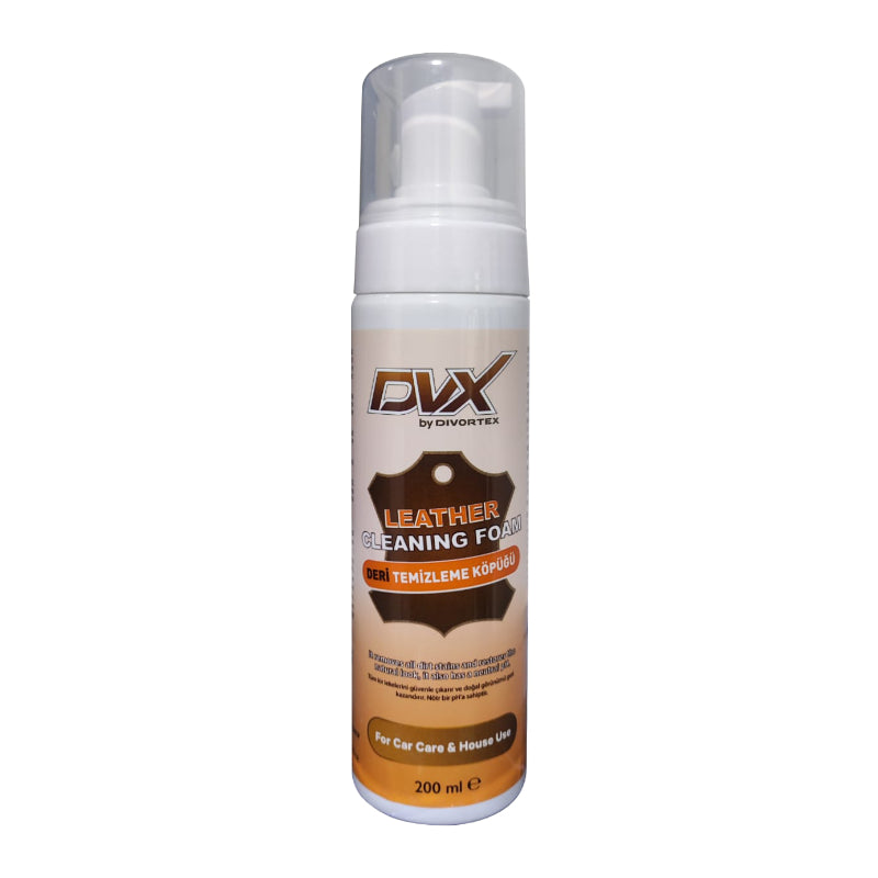 SOLUCION LEKURE DIVORTEX DVX-1537 LEATHER CLEANING FOAM 200 mL