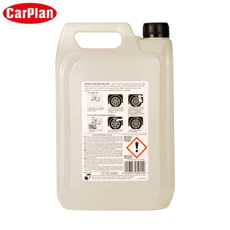 SOLUCION LUCIDUES GOMASH CARPLAN TRADE TYRE SILK 5L-TSS505