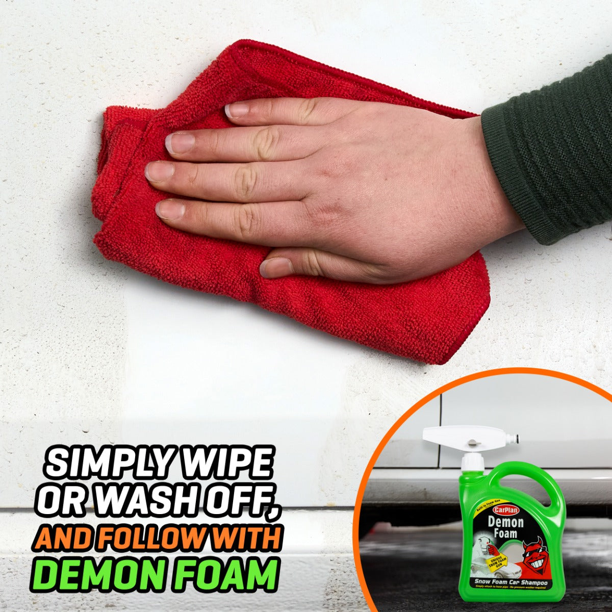 SOLUCION PARALARJE CARPLAN DEMON MACHINE 1L-CDM101