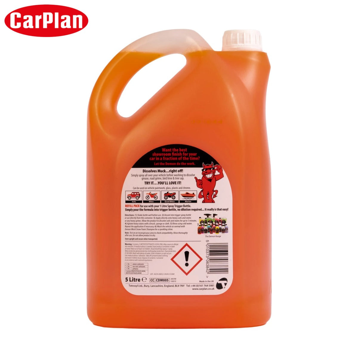 SOLUCION PARALARJE CARPLAN DEMON MACHINE 5L-CDM005
