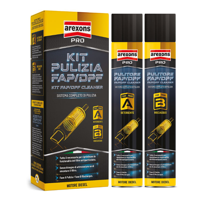 SOLUCION PASTRIMI DPF AREXONS KIT PULIZIA E MANUTENZIONE FAP/ DPF-9825/ 3705