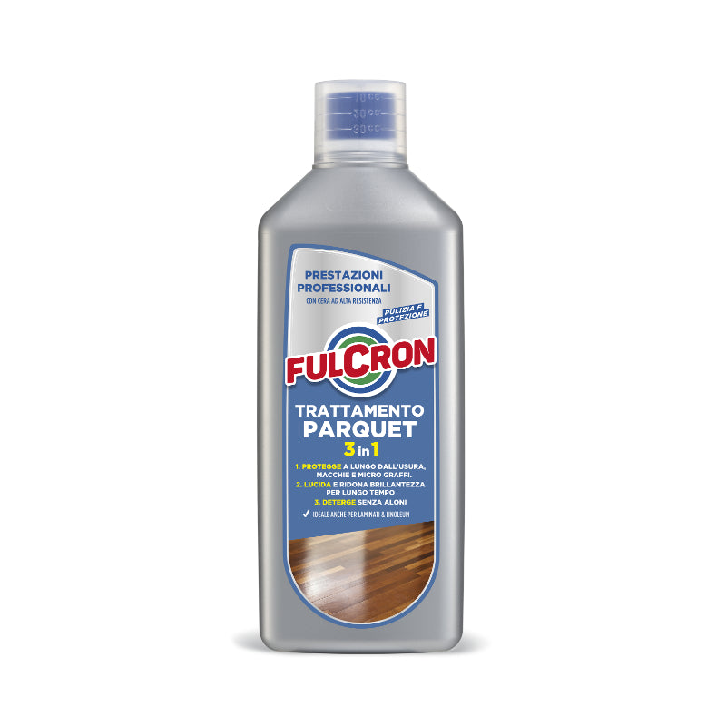 SOLUCION PASTRUES DHE SHKELQYES PARKETI FULCRON TRATTAMENTO 3-in-1 PARQUET 1L-2599