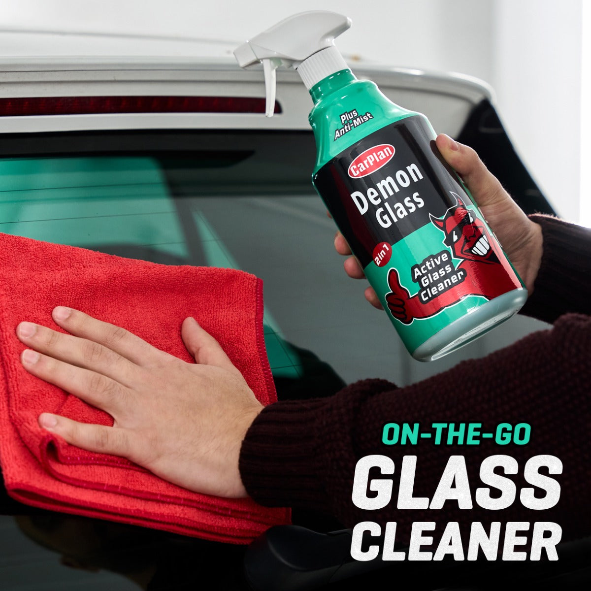 SOLUCION PASTRUES XHAMI CARPLAN DEMON GLASS CLEANER 1L-CDG101
