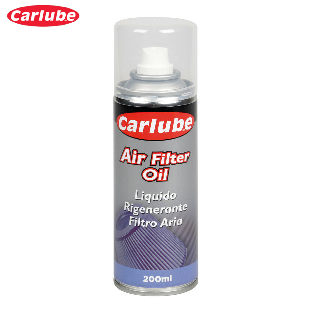 SOLUCION RIGJENERUES PER FILTER AJRI CARLUBE AIR FILTER OIL 200ML LMP-COA200