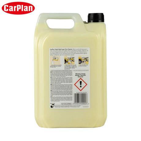 SOLUCION RIGJENERUES PER PJESE PLASTIKE CARPLAN TRADE VALET SUPER TRIM CLEANER 5L-CIT005
