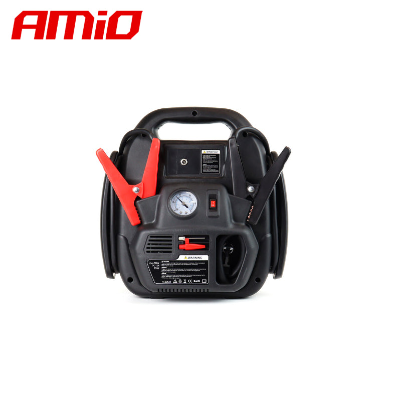 STARTER BATERIE 4-in-1 AMIO AM-02523 (Jump starter 12V 17Ah 900A)