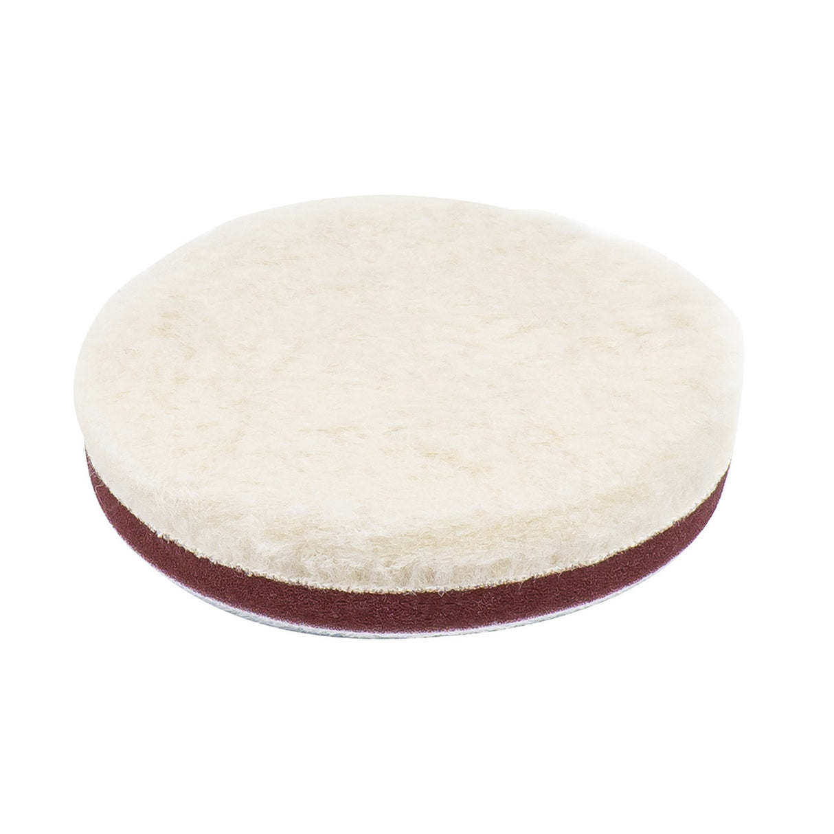 TAMPON LUCIDIMI AM-04883 ¯150mm MEDIUM Wool Polishing Pad (VELCRO) 1 COPE