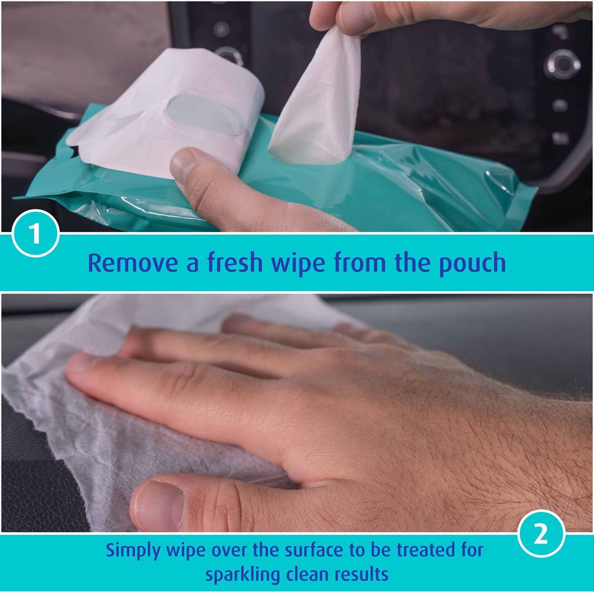PECETA TE LAGURA TRIPLEWAX DASH WIPES-TDW125