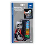 TESTER PER BATERI DHE ALTERNATOR LMP-74062 12V ME LED