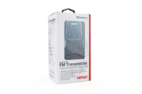 TRANSMETUES FM BLUETOOTH + KARIKUES AMIO AM-02250