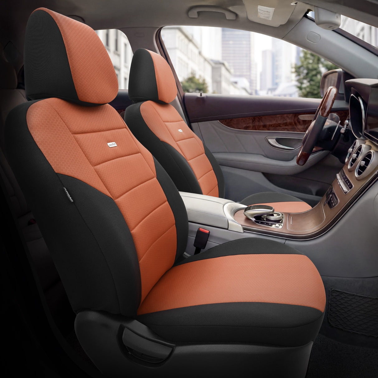 VESHJE SEDILJE OTOM ONE ONE-106 AIRBAG (CAMEL+BLACK) SET