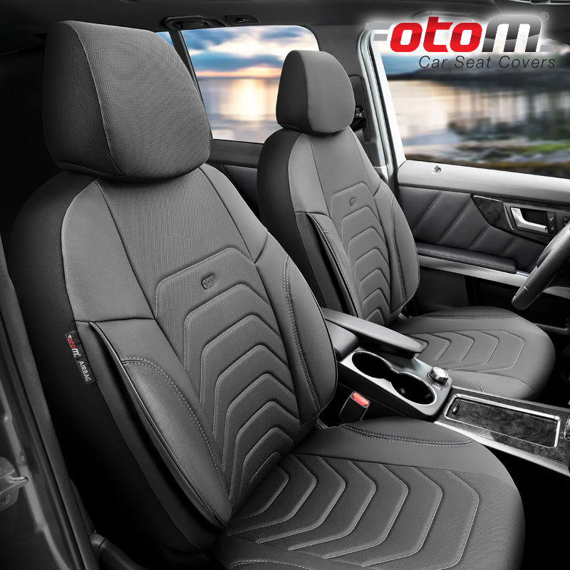 VESHJE SEDILJE OTOM CORE COR-3201 LEATHER 3 ZINXHIRE AIRBAG (SMOKED) SET