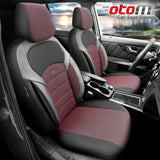 VESHJE SEDILJE OTOM NOVA NOV-3303 JACQUARD-LEATHER AIRBAG (RED+BLACK) SET