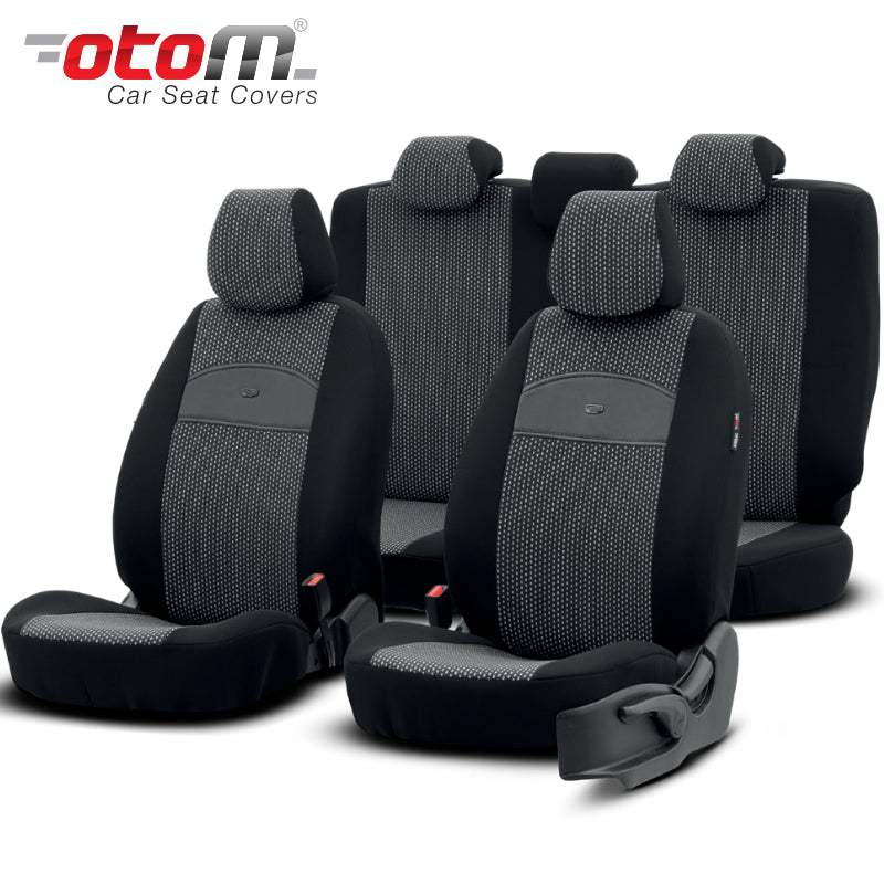 VESHJE SEDILJE OTOM SMART SMT-102 COTTON-LEATHER AIRBAG (SMOKED) SET