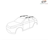 ZGARE MAKINE CAM TOTUS OPEN RAIL FLY BARS 124 cm - 2168