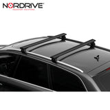 ZGARE MAKINE NORDRIVE SILENZIO-BLACK-ALUMINIUM INTEGRATED RAIL LMP-N15101 L-128cm ME CELESA SET