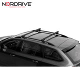 ZGARE MAKINE NORDRIVE SILENZIO-BLACK-ALUMINIUM OPEN RAIL LMP-N15090 M-120cm ME CELESA SET