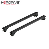 ZGARE MAKINE NORDRIVE SILENZIO-BLACK-ALUMINIUM OPEN RAIL LMP-N15090 M-120cm ME CELESA SET