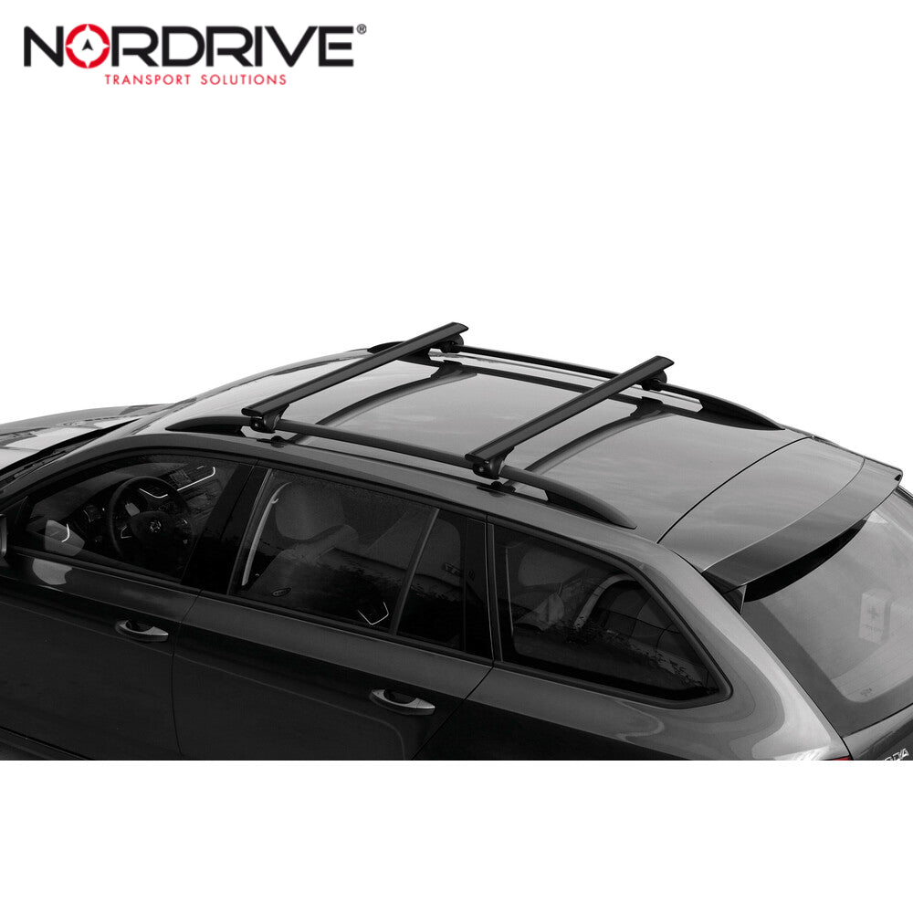 ZGARE MAKINE NORDRIVE SILENZIO-BLACK-ALUMINIUM OPEN RAIL LMP-N15092 XL-140cm ME CELESA SET