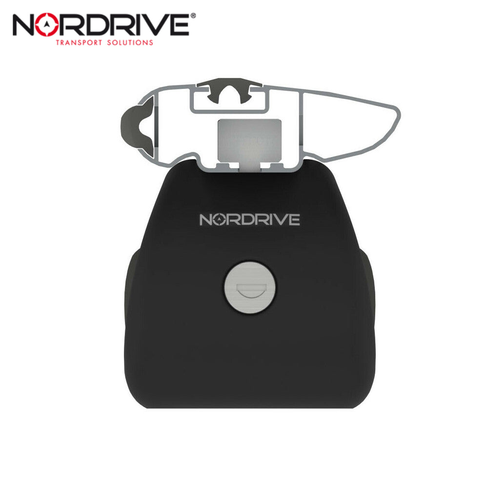 ZGARE MAKINE NORDRIVE SILENZIO-BLACK-ALUMINIUM OPEN RAIL LMP-N15092 XL-140cm ME CELESA SET