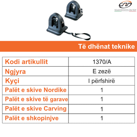ZGARE PER SKI (MAGNETIKE) CAM CARV - 1370/A