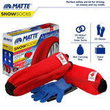 ZINXHIRE TEKSTILI PER BORE MATTE SNOW SOCKS ACTIVE-Series (E KUQE) - MASA: L
