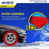 ZINXHIRE TEKSTILI PER BORE MATTE SNOW SOCKS ACTIVE-Series (E KUQE) - MASA: XXL