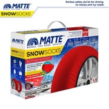ZINXHIRE TEKSTILI PER BORE MATTE SNOW SOCKS ACTIVE-Series (E KUQE) - MASA: XXL