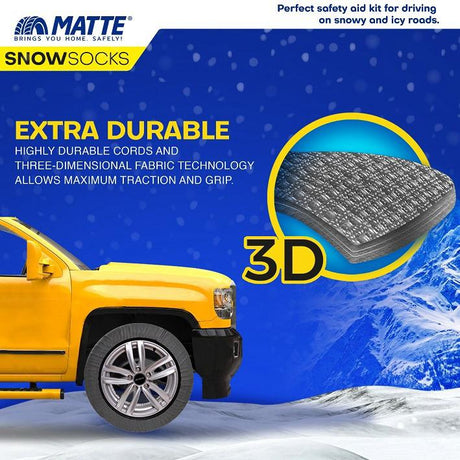 ZINXHIRE TEKSTILI PER BORE MATTE SNOW SOCKS EXTRA-PRO-Series (GRI) - MASA: M