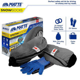 ZINXHIRE TEKSTILI PER BORE MATTE SNOW SOCKS EXTRA-PRO-Series (GRI) - MASA: XL