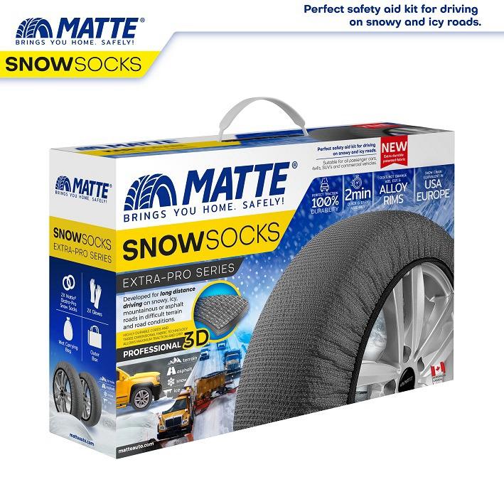 ZINXHIRE TEKSTILI PER BORE MATTE SNOW SOCKS EXTRA-PRO-Series (GRI) - MASA: XXL