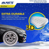 ZINXHIRE TEKSTILI PER BORE MATTE SNOW SOCKS SUPER-X-Series (E BARDHE) - MASA: XXL