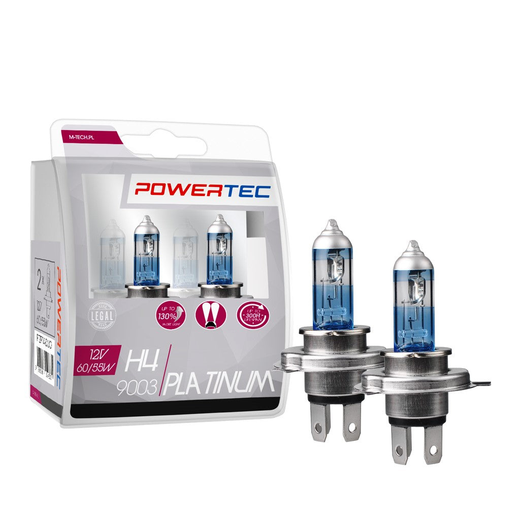 LLAMPA POWERTEC PLATINUM +130% H4 12V DUO MT-PTZPT4-S2
