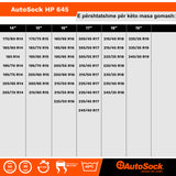 VESHJE GOMASH PER BORE DHE AKULL AUTOSOCK 645