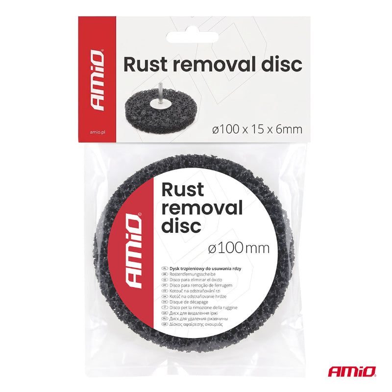 Disk për heqjen e ndryshkut AMiO AM-04927, 100 × 15 × 6 mm