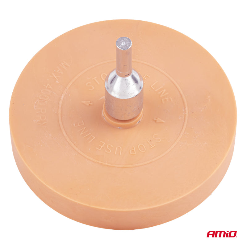 Disk gome për heqjen e ngjitësit AMiO AM-04926, 88 × 15 mm