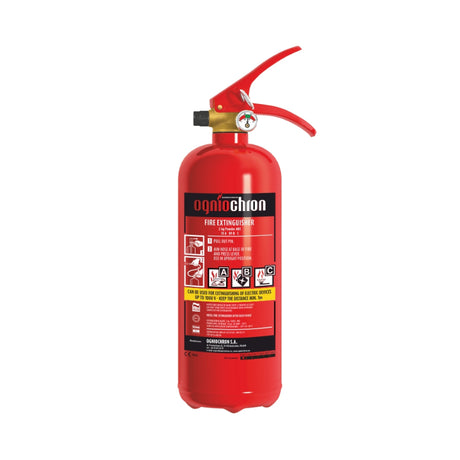 Fikëse zjarri Ogniochron ABC, 2 kg, me valvul metalike