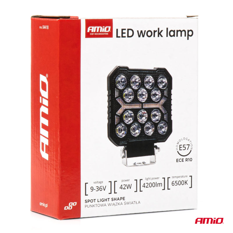 Fener LED AMiO AM-04418, 42 W, 6500 K
