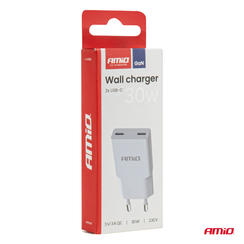Karikues telefoni AMiO AM-04839 GaN, 30 W