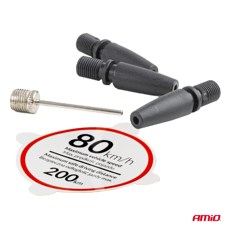 Komplet për riparimin dhe fryrjen e gomave AMiO AM-04929