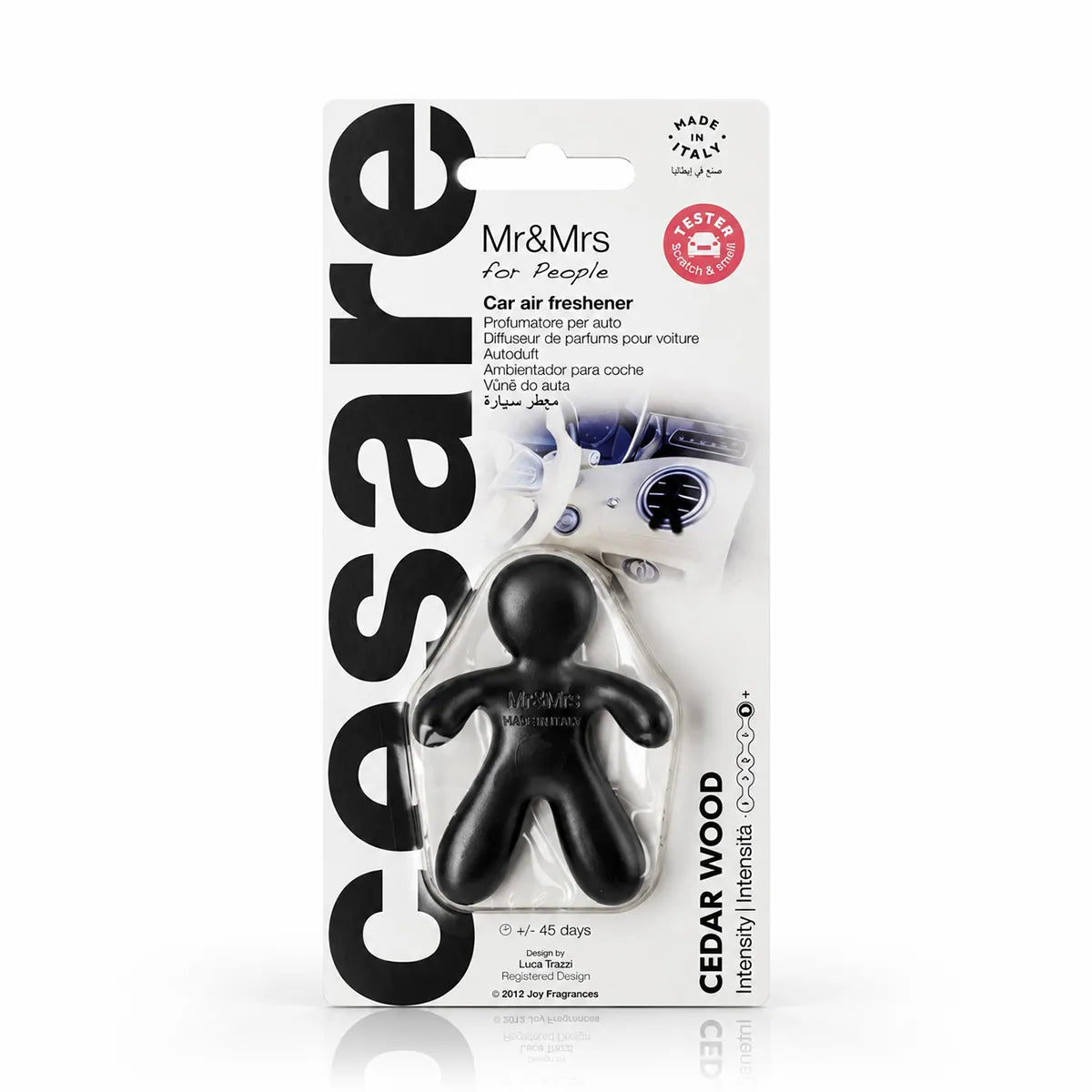 AROMATIK MR & MRS CESARE CEDAR WOOD (BLACK)