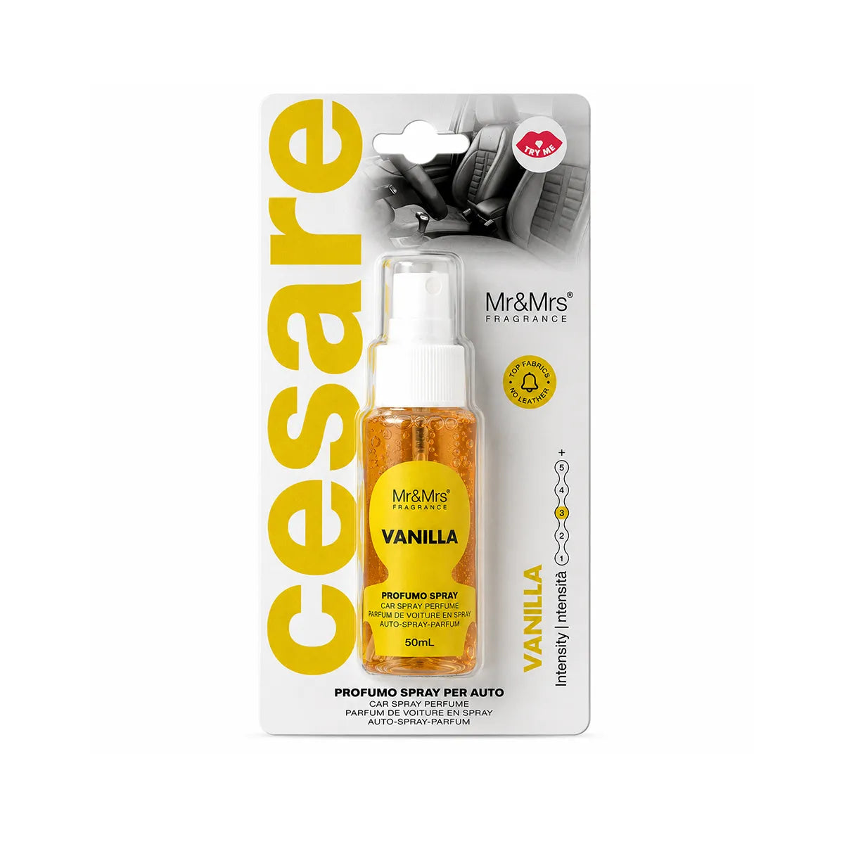 AROMATIK MR & MRS SPRAY 50ML VANILLA (YELLOW)