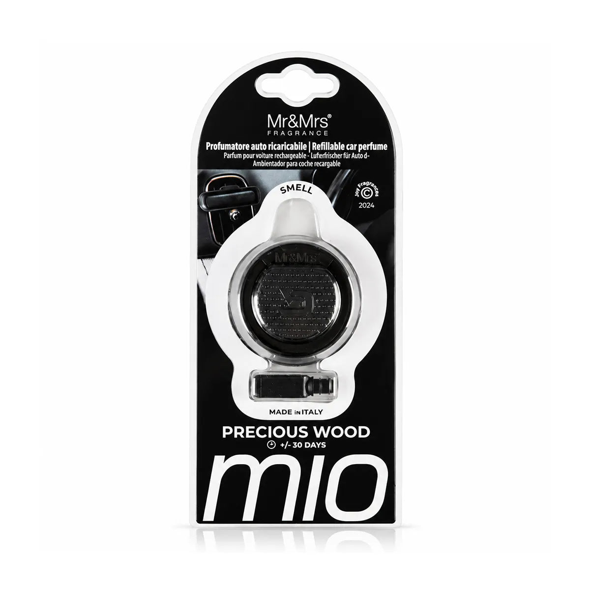 AROMATIK MR & MRS MIO ROUND PRECIOUS WOOD (BLACK)