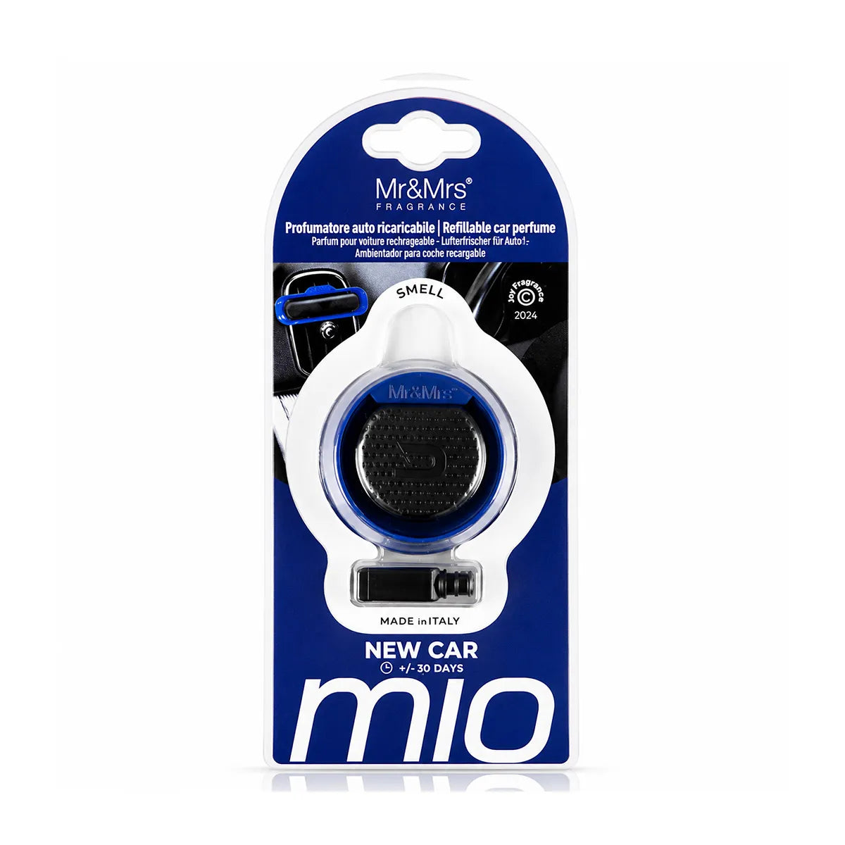 AROMATIK MR & MRS MIO ROUND NEW CAR (BLUE)